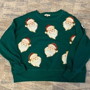 Peach Love                                    Green Santa Claus Sweatshirt